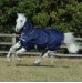 Derka Padokowa Full Neck Freedom Turnout Navy/SIlver Bucas