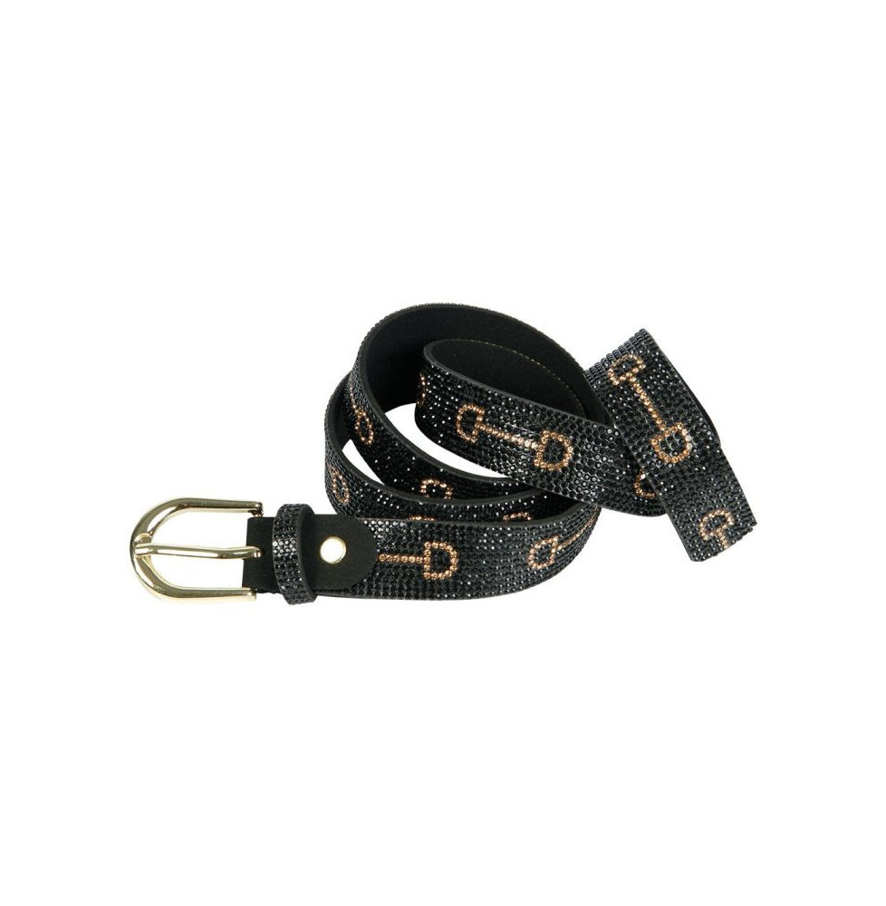 Pasek z Diamencikami Denici Cavalli Navy/RoseGold Harry's Horse