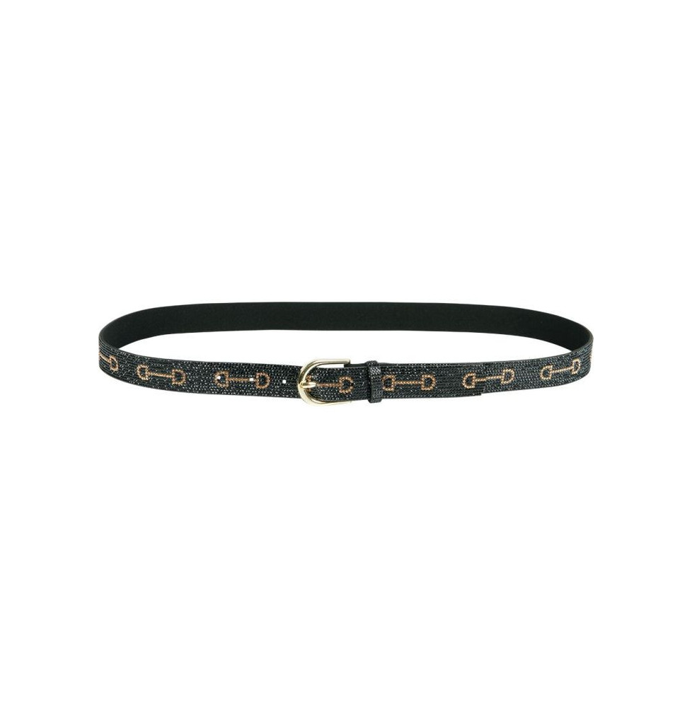 Pasek z Diamencikami Denici Cavalli Navy/RoseGold Harry's Horse