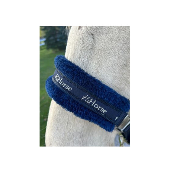 Kantar z Futerkiem Logo Navy HiHorse