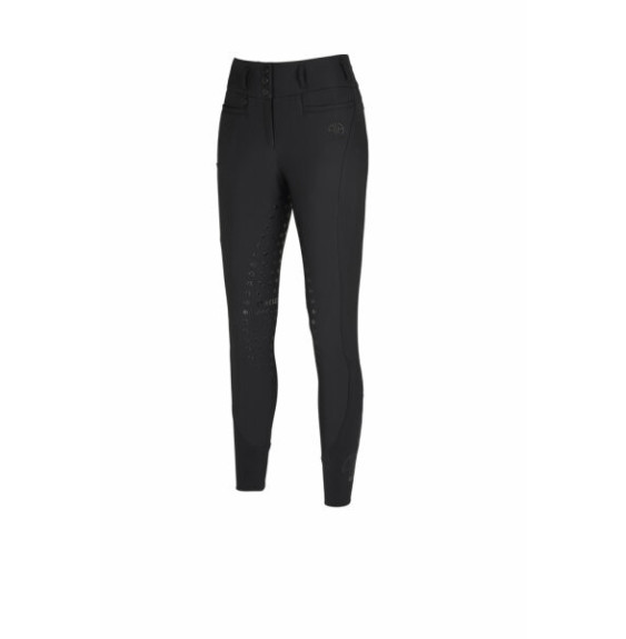 Bryczesy Zimowe Linn 6355 Highwaist Winter Black Pikeur