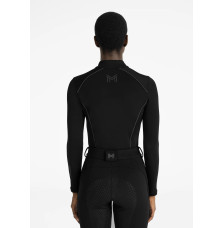 Zimowa Bluzka z Długim Rękawem Arctic Fleeced Base Layer (Black) Maximilian Equestrian