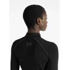 Zimowa Bluzka z Długim Rękawem Arctic Fleeced Base Layer (Black) Maximilian Equestrian