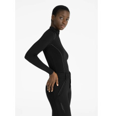 Zimowa Bluzka z Długim Rękawem Arctic Fleeced Base Layer (Black) Maximilian Equestrian