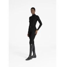 Zimowa Bluzka z Długim Rękawem Arctic Fleeced Base Layer (Black) Maximilian Equestrian