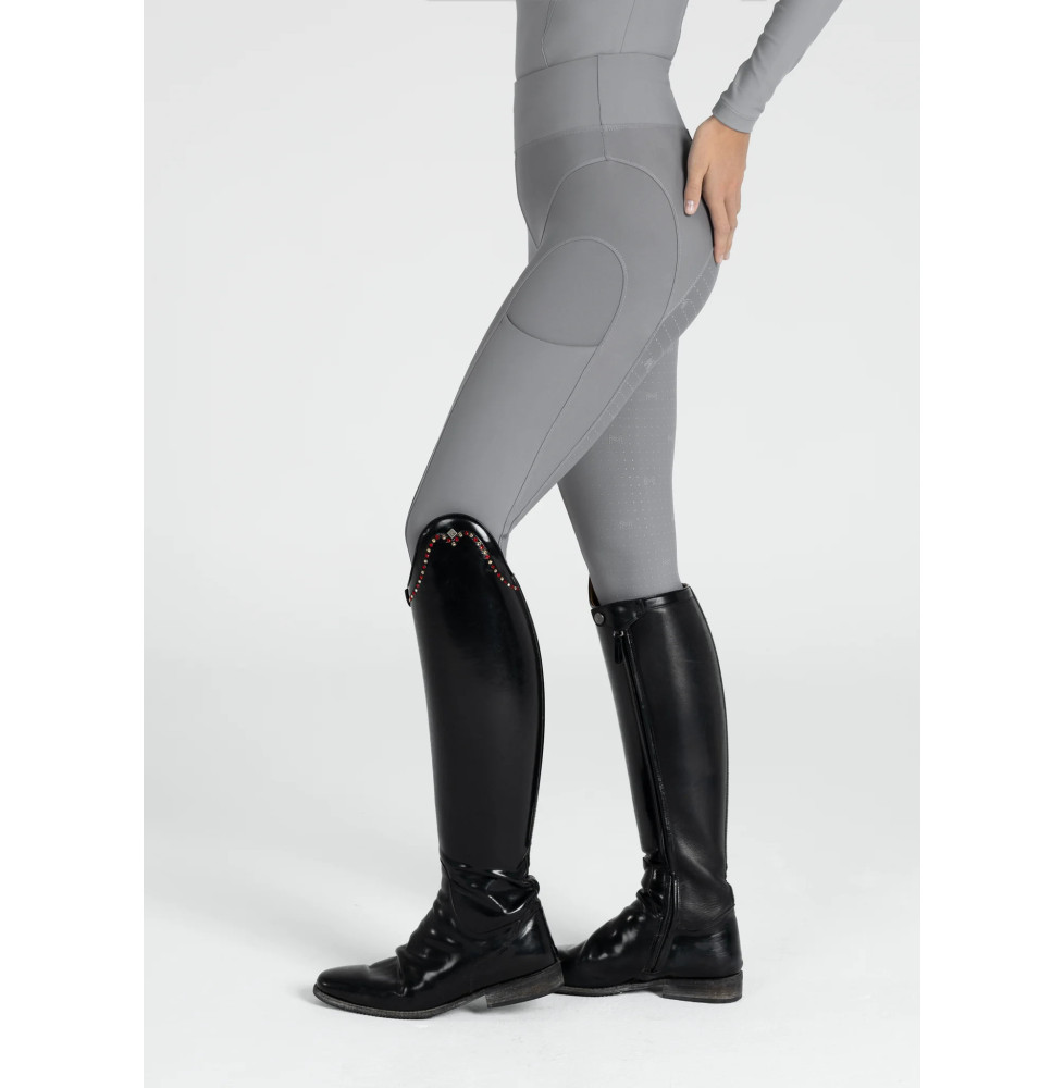 Legginsy Jeździeckie Outline (Titanium) Maximilian Equestrian