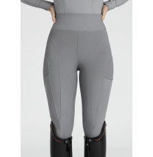 Legginsy Jeździeckie Outline (Titanium) Maximilian Equestrian