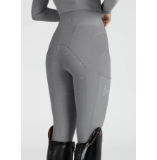 Legginsy Jeździeckie Outline (Titanium) Maximilian Equestrian