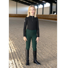 Zimowe Młodzieżowe Legginsy Jeździeckie YR Winter Pro Riding Leggings (Emerald) Maximilian Equestrian