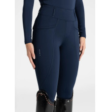 Zimowe Legginsy Jeździeckie (Navy) Maximilian Equestrian