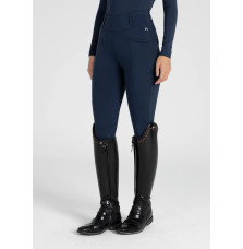 Zimowe Legginsy Jeździeckie (Navy) Maximilian Equestrian