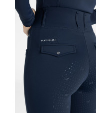 Zimowe Legginsy Jeździeckie (Navy) Maximilian Equestrian