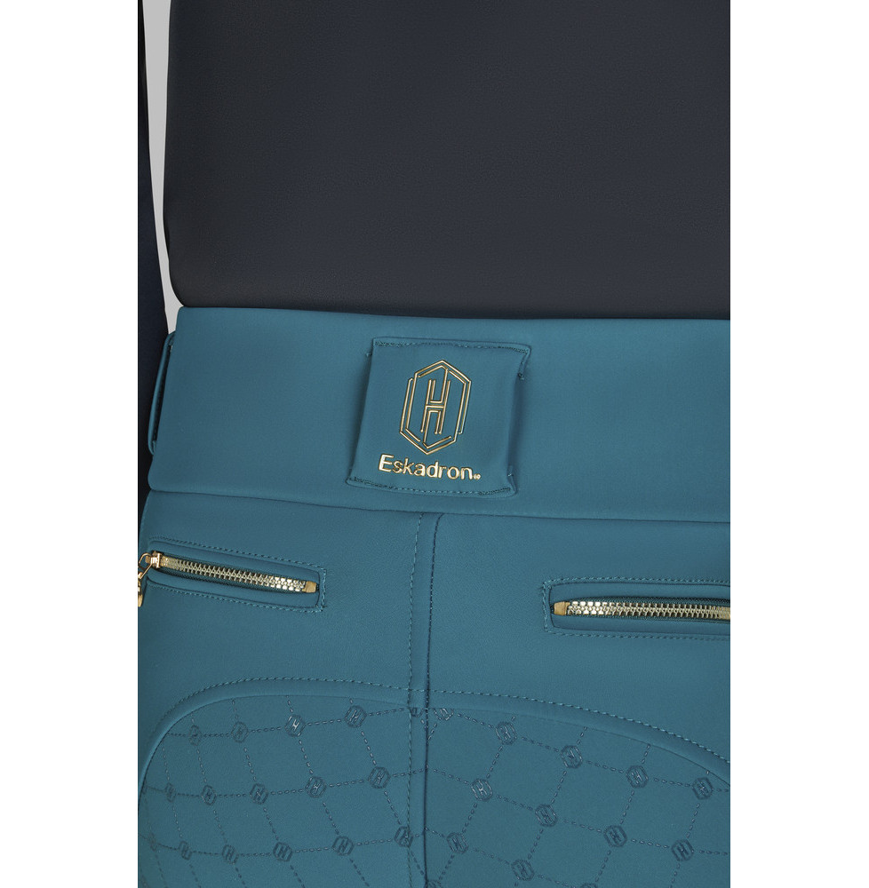Legginsy Jeździeckie Pro Riding Vintage Green Herritage 24/25 Eskadron