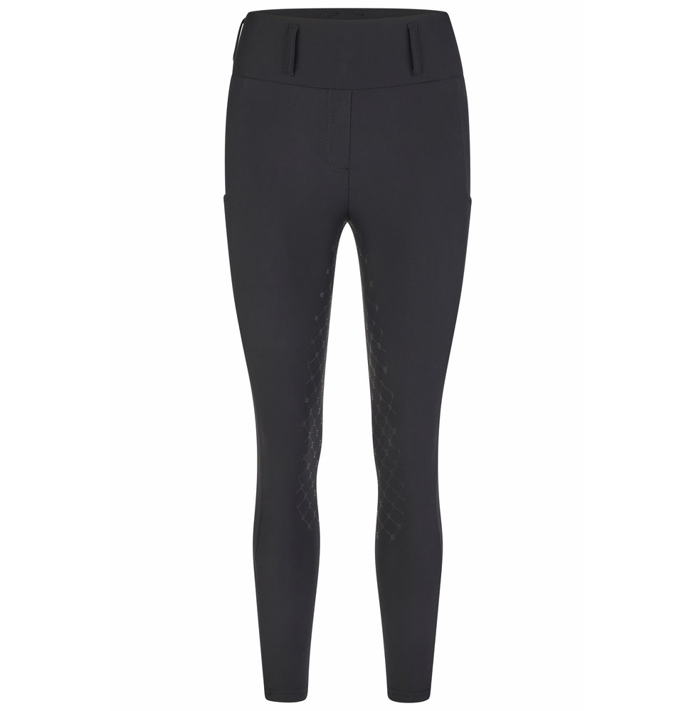 Zimowe Legginsy Jeździeckie Cosy Riding Black Heritage 24/25 Eskadron