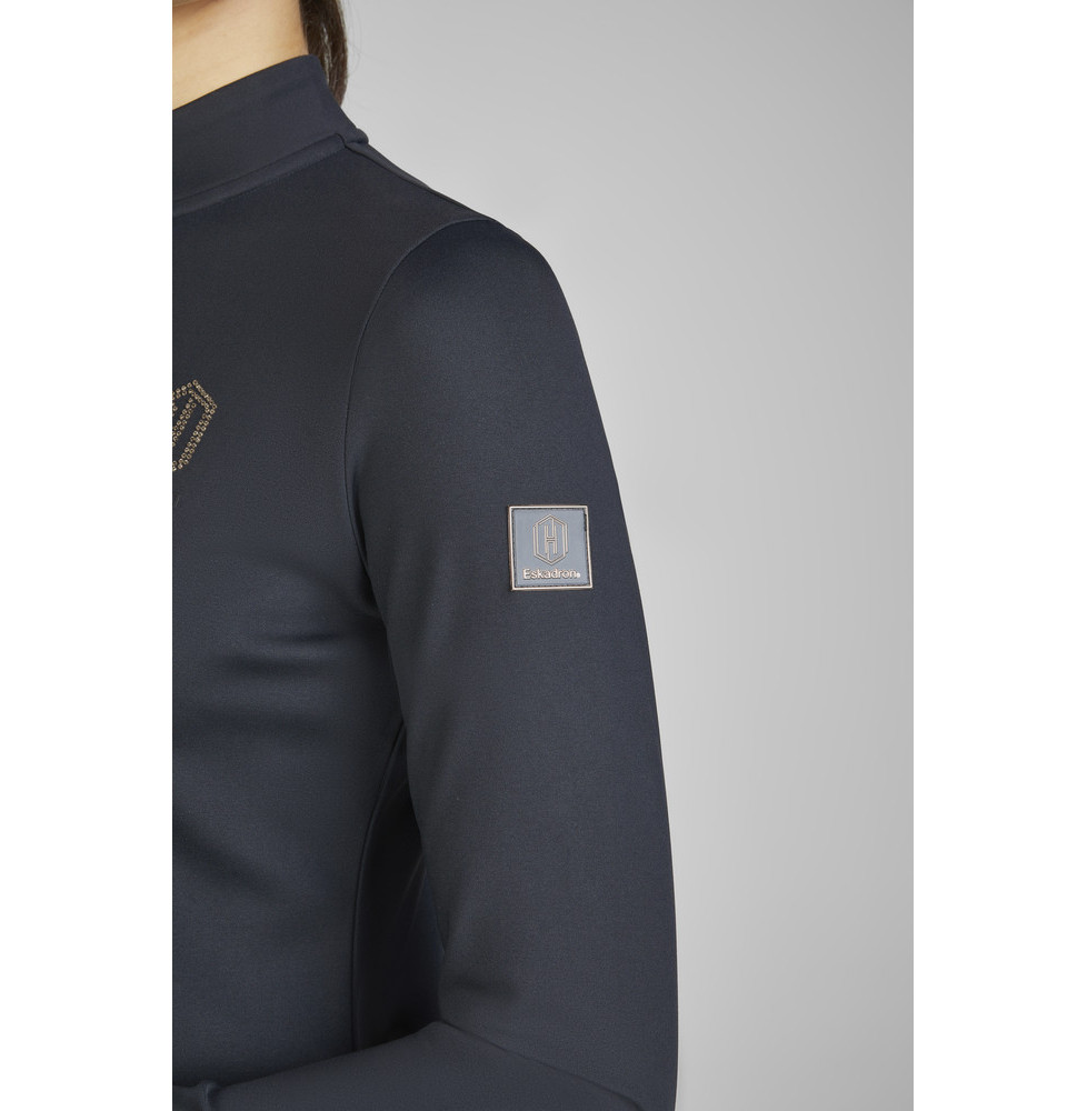 Golf Half-Zip Black Heritage 24/25 Eskadron
