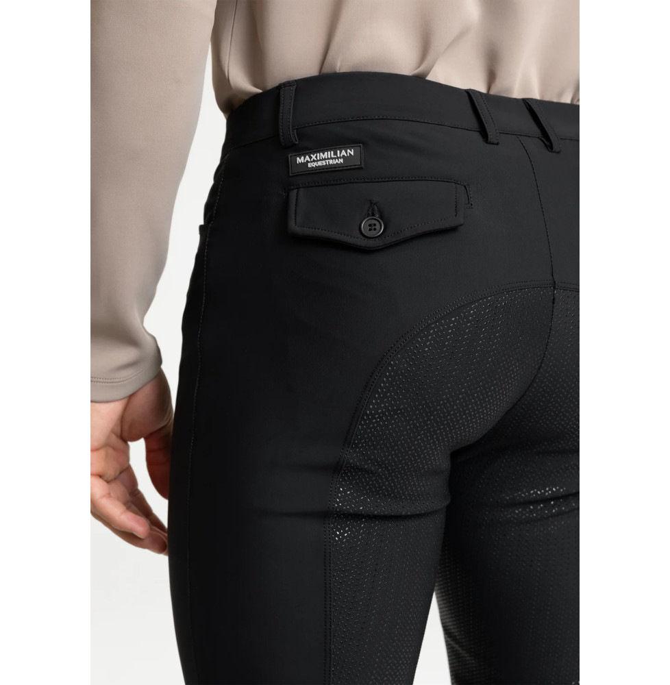 Bryczesy Męskie Motion (Black) Maximilian Equestrian
