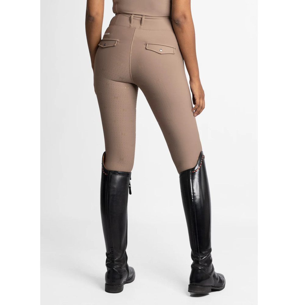 Legginsy Jeździeckie Pro Riding (Nougat) Maximilian Equestrian