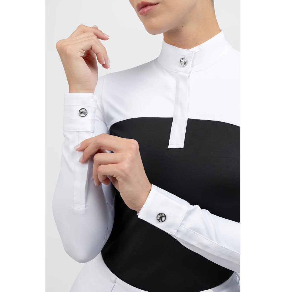Koszula Konkursowa Era z Długim Rękawem (Black) Maximilian Equestrian