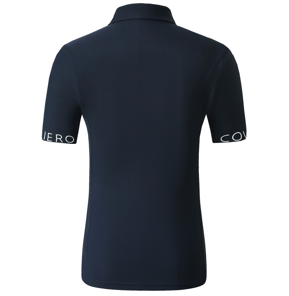 Koszulka Polo z Krótkim Rękawem S/S 2025 Dark Navy Covalliero