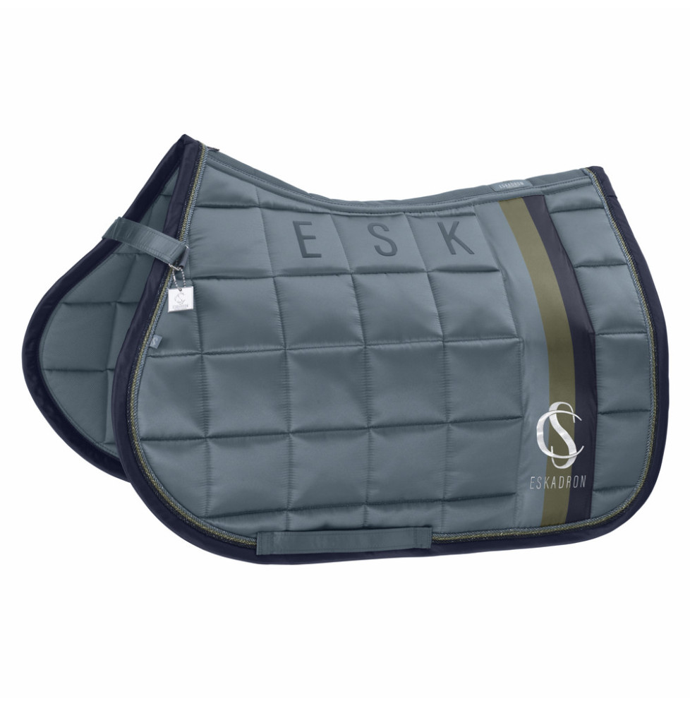 Czaprak Big Square Mattgloss Classic Sports 25 Steel Blue Eskadron