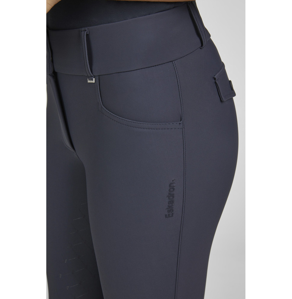 Bryczesy Full Grip Core Classic Sports 25 Navy Eskadron