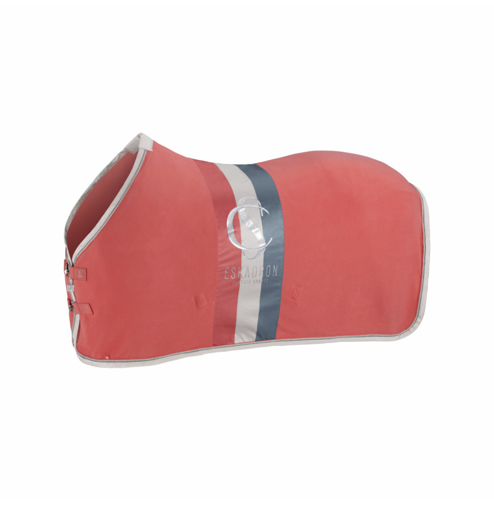 Derka Polarowa Fleece Stripe Classic Sport 25 Coral Blossom Eskadron