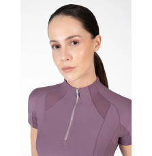 Koszulka z Krótkim Rękawem Frame (Plum) Maximilian Equestrian