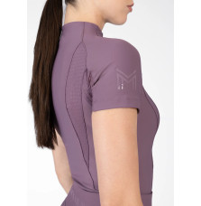 Koszulka z Krótkim Rękawem Frame (Plum) Maximilian Equestrian