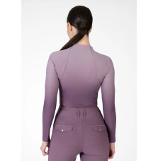 Bluzka z Długim Rękawem Base Layer (Plum/Orchid) Maximilian Equestrian