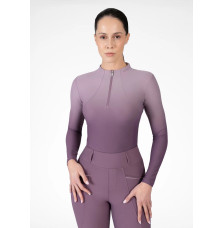 Bluzka z Długim Rękawem Base Layer (Plum/Orchid) Maximilian Equestrian