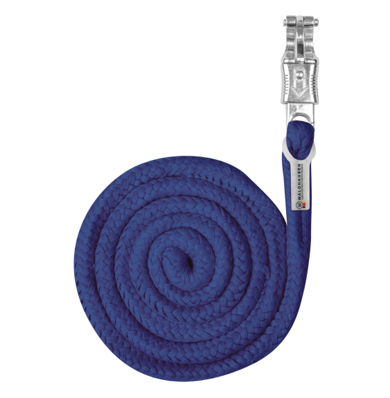 Uwiąz z Bezpiecznym Karabińczykiem Plus Lead Saphire Blue Waldhausen