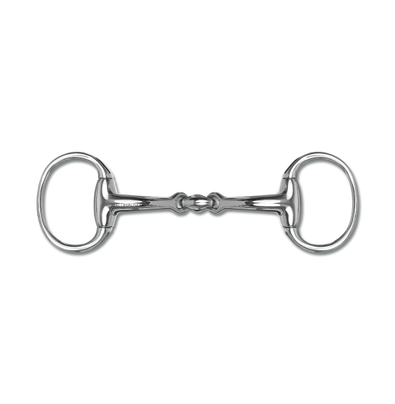 Wędzidło Podwójnie Łamane Anatomiczne 16 mm Eggbutt Bit Waldhausen