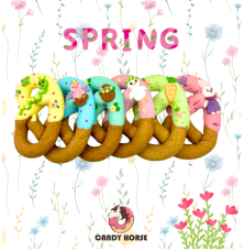 Precle Easter 2025 Candy Horse