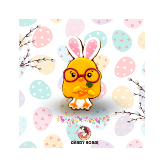 Ciasteczko Kurczaczek Easter 2025 Candy Horse