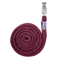 Uwiąz z Bezpiecznym Karabińczykiem  Economic Velvet Red Waldhausen