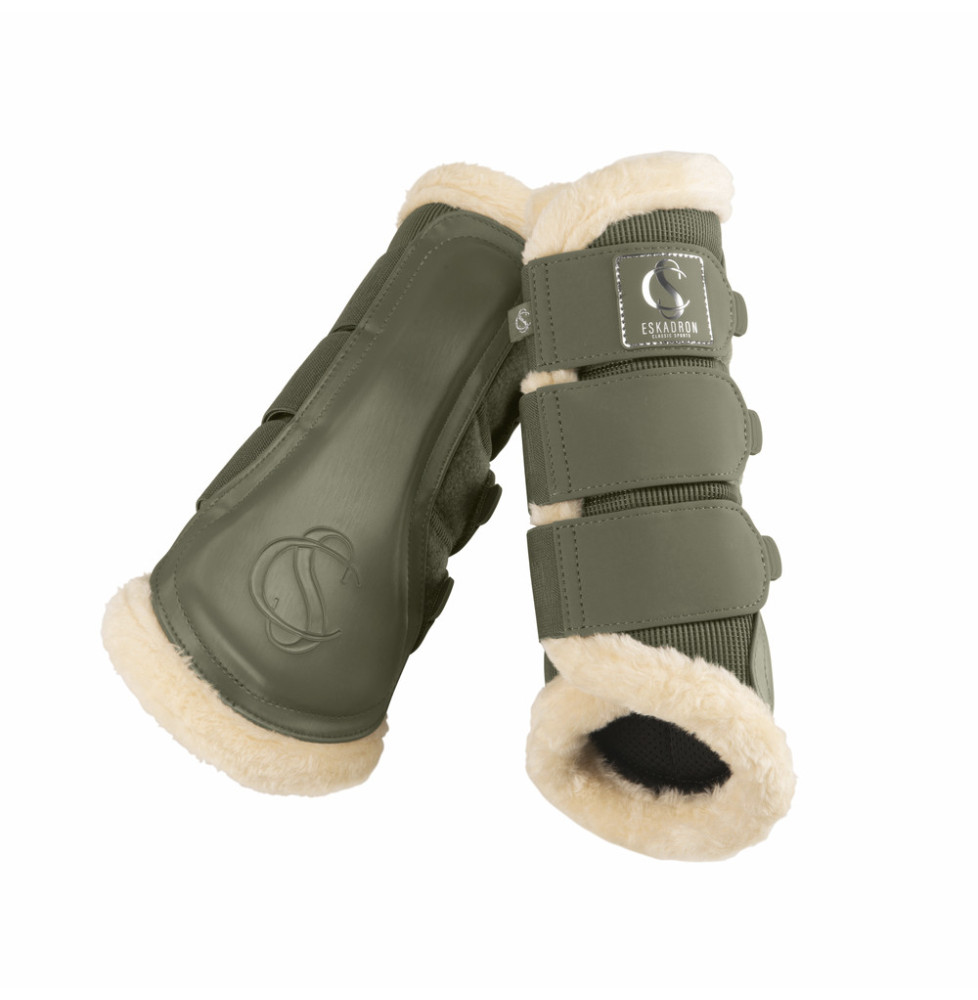 Ochraniacze Mesh Fauxfur Classic Sports 25 Dusty Olive Eskadron