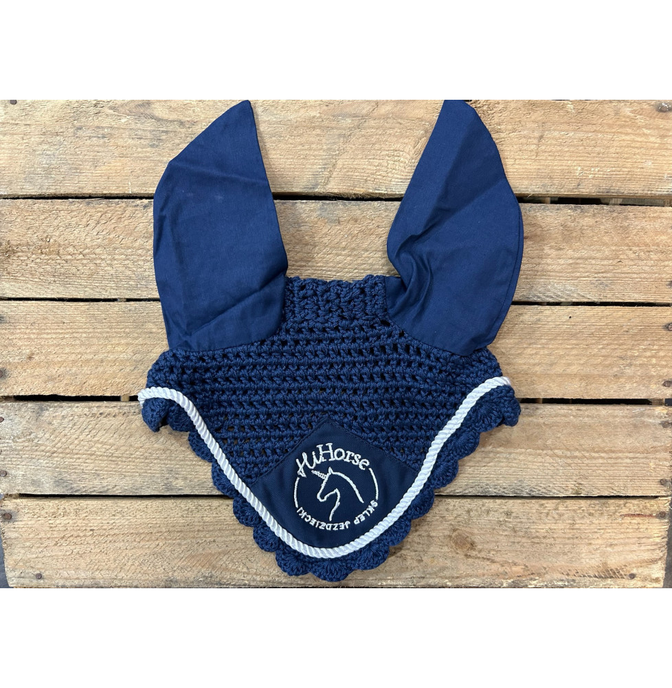 Nauszniki Logo Navy HiHorse