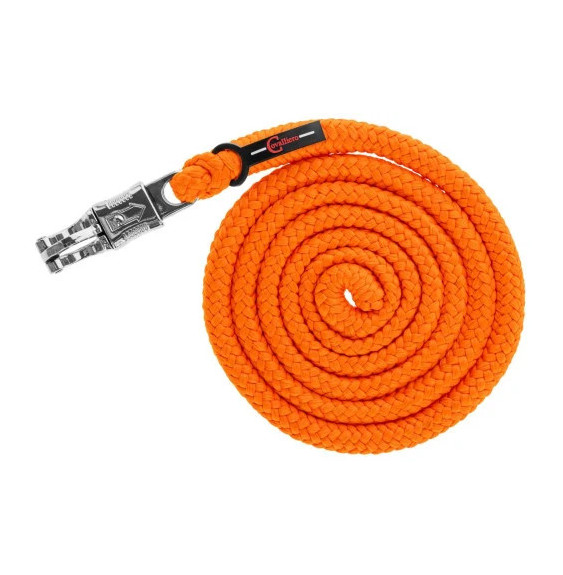 Uwiąz z Bezpiecznym Karabińczykiem Hippo Orange Covalliero