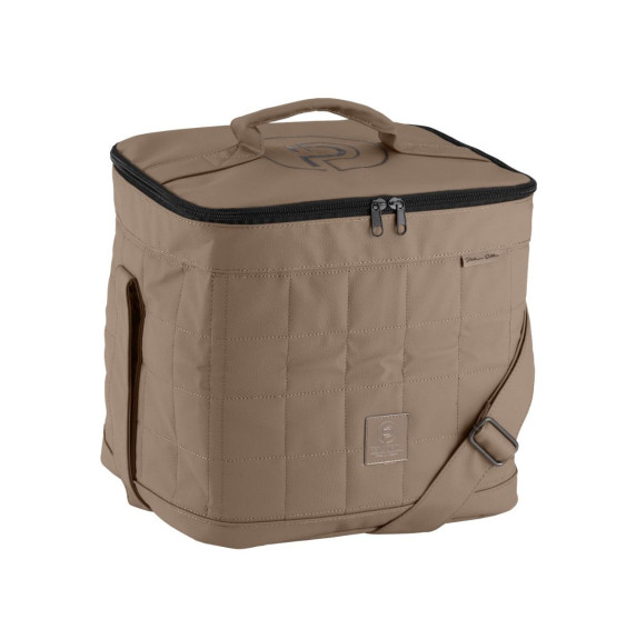 Torba Na Szczotki Faux Leather Smoky Taupe Platinum 25 Eskadron