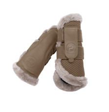 Ochraniacze Mesh Faux Fur Smoky Taupe Platinum 25 Eskadron