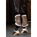 Ochraniacze Mesh Faux Fur Smoky Taupe Platinum 25 Eskadron