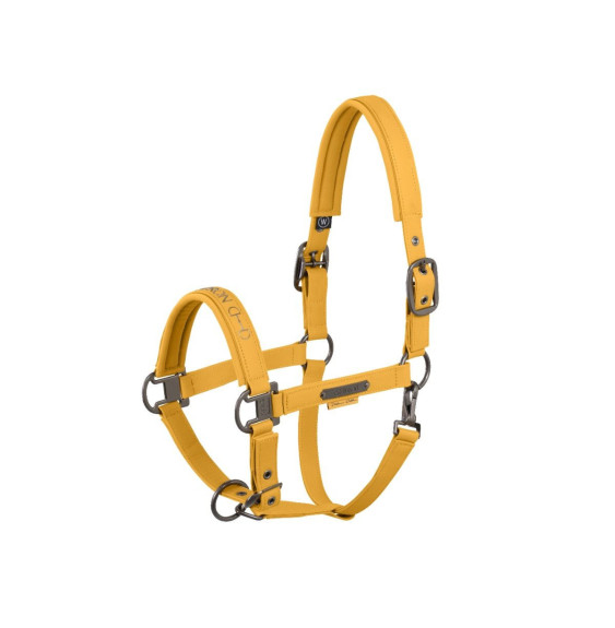 Kantar Faux Leather Double Pin Golden Yellow Platinum 25 Eskadron