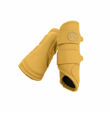 Ochraniacze Faux Leather Golden Yellow Platinum 25 Eskadron