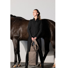 Torba Na Oficerki Faux Leather Smoky Taupe Platinum 25 Eskadron