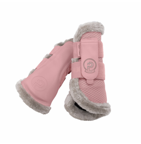 Ochraniacze Mesh Faux Fur Soft Rouge Platinum 25 Eskadron