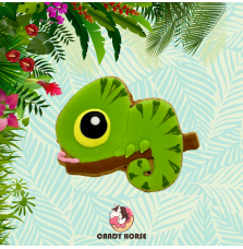 Ciastko Kameleon Jungle 2025 Candy Horse