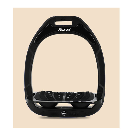 Strzemiona Safe On Ultra Grip Black/Black Pochyła Stopka Flex On