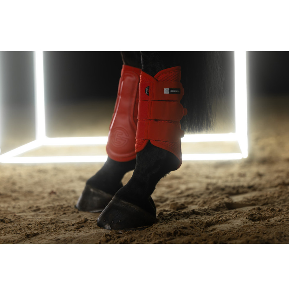Ochraniacze Mesh Poppy Red Dynamic 25 Eskadron