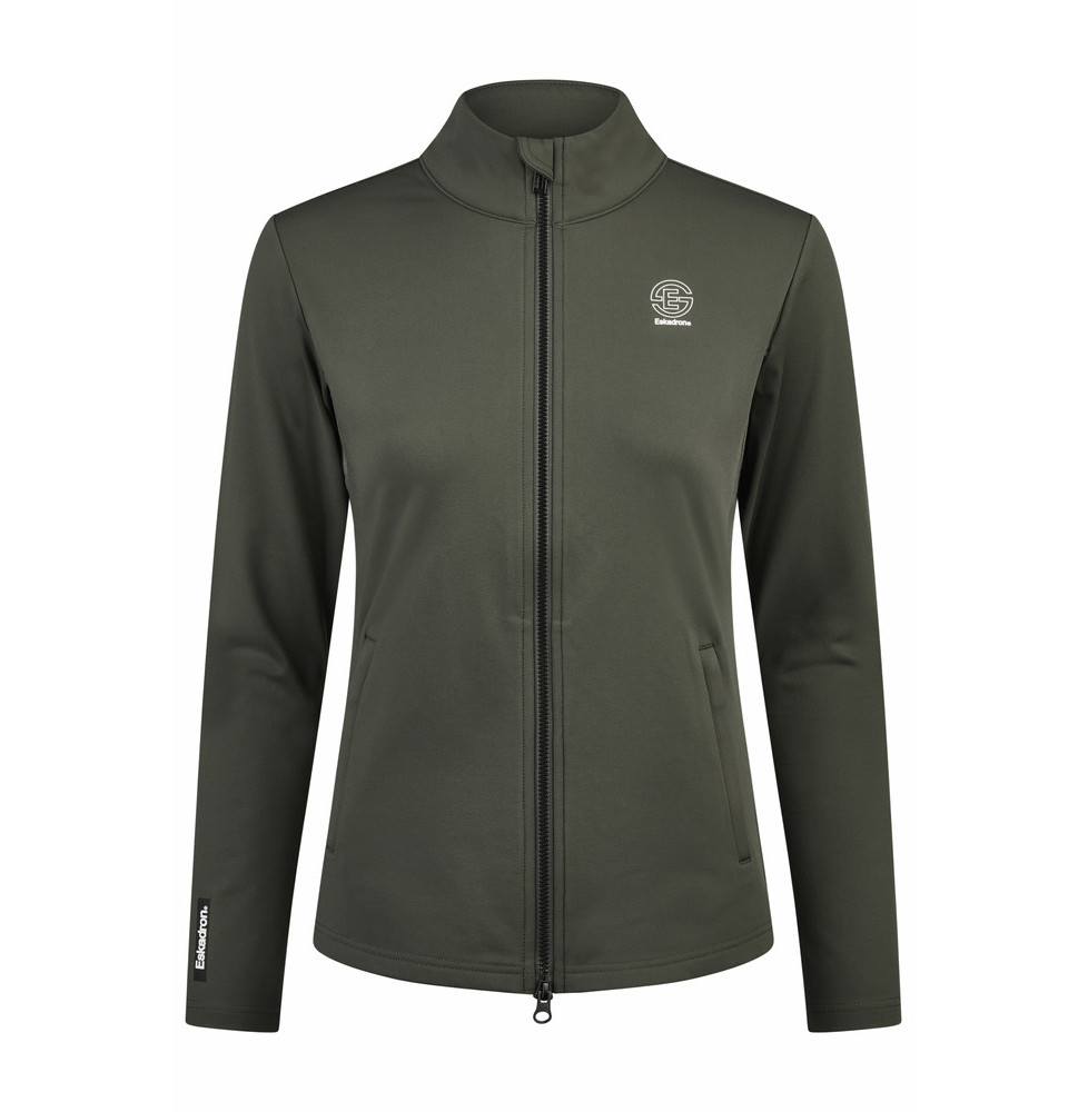 Bluza Zip-Shirt Deep Green Dynamic 25 Eskadron