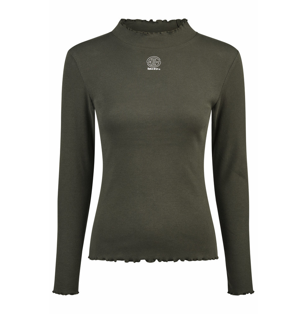 Bluzka Turtleneck Rib Deep Green Dynamic 25 Eskadron